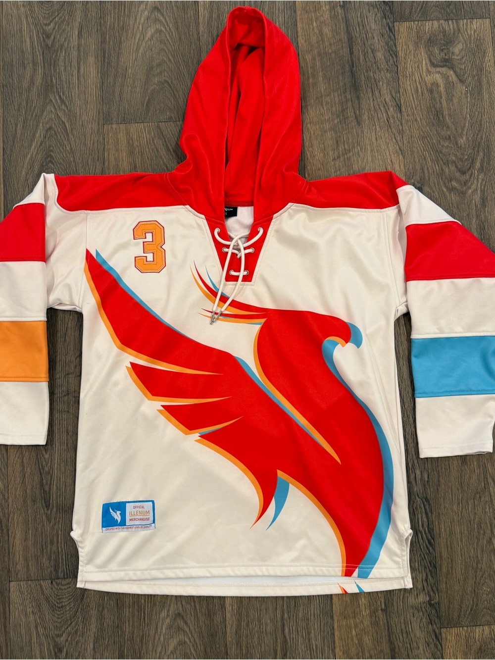 Official Illenium Phoenix Hockey Jersey Pullover Hoodie